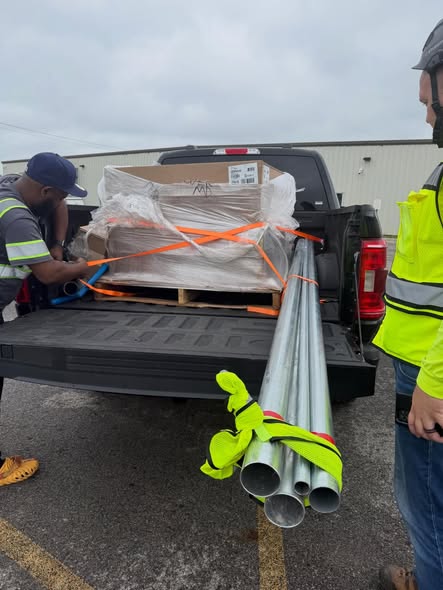 Commercial hauling and delivery job